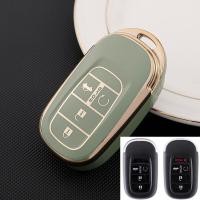 ราคา NEW For Honda Car Key Cover CITY HRV BRV JAZZ CRV ACCORD CIVIC Key Cover Honda Car Key Accessories (16016904075)