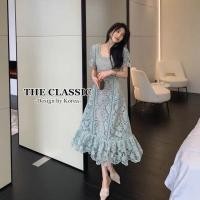 ราคา เดรสลูกไม้แขนตุ๊กตา M 2XL ชุดใส่ทำบุญ ลูกไม้สีขาว ชุดขาว เดรสขาว ชุดไปวัด ลูกไม้ ฉลุ งานป้าย The Classic (18445676551)