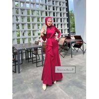 ราคา ชุดเดรสมุสลิมรุ่นราพันเซล เนื้อผ้าซาร่า เดรสออกงาน เดรสมุสลิมแฟชั่น เดรสยาวสวยพร้อมส่งชุดรายอ ชุดนิกะห์ เดรสเพื่อนเจ้าสาว (20943672645)