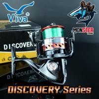 ราคา รอกสปินนิ่ง VIVA DISCOVERY DS5000 RED GOLD BLACK BLUE (6720454125)