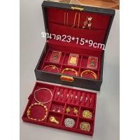 ราคา กล่องใส่เครื่องประดับกล่องกำมะหยี่กล่องใส่แหวนใส่ทอง (14533800315)