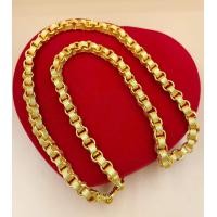 ราคา สร้อยทองปลอมเหมือนแท้ลายทาโร่ ตะขอปั๊ม น้ำหนัก1 10บาท (14308882786)