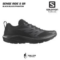 ราคา Salomon Sense Ride 5 SR Black Black Phantom รองเท้าผู้ชาย รองเท้าวิ่งเทรล Trail Running กันลื่น (19342609856)