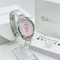 ราคา ใหม่ล่าสุด นาฬิกาข้อมือผู้หญิงแฟชั่น casio หน้าปัดชมพู หวานละมุน สวยงามสียอดฮิตคลาสิคสีใหม่ กันน้ำได้ ฟรี ถ่านสำiอง (19337736172)