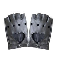 ราคา MABOLA ฮิปฮอป ประสิทธิภาพ Punk Lolita JK สีดำสีขาว หัวใจ ครึ่งนิ้วถุงมือ อะนิเมะเกาหลี Mittens ถุงมือผู้หญิง หนัง PU (21117555556)