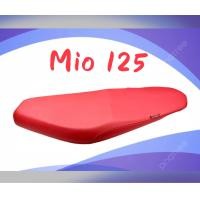 ราคา เบาะปาด Mio มีโอ125 สีแดงสด ทรงกลาง สองตอน Mio125i (20657995607)