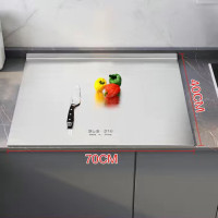 ราคา เขียงสแตนเลส1 5มม ขนาดใหญ่พิเศษ304สำหรับงานหนักเนื้อและผักไม้กลิ้งปกป้องเคาน์เตอร์ไม้นวดแป้งทำความสะอาดง่าย (10797083295)