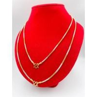ราคา สร้อยคอ2กษัตริย์ ลายทาโร่ น้ำหนัก1บาท ขนาด2 5มิล สีสวย ตะขอปั๊ม ใส่อาบน้ำได้ (9483146309)