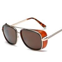 ราคา Iron Man 3 Matsuda TONY stark Sunglasses Men Rossi Coating retro Vintage Designer Sun glasses Oculos Masculino Gafas del UV400 (19752860098)