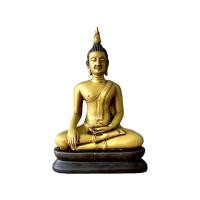 ราคา พระพุทธรูป พระวินเทจ พิมษ์สุโขทัย สีทองเอิร์ธโทน Earth Tone ปางสะดุ้งมาร ปางมารวิชัย หน้าตัก 5 นิ้ว พระบูชา องค์สวยคมชัด (19511160791)