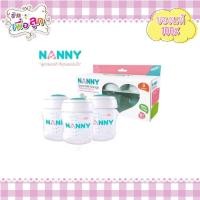ราคา ์Nanny แนนนี่ ขวดเก็บน้ำนมแม่ ขนาด 5 ออนซ์ รุ่นคอกว้าง จำนวน 3 ขวด ขวดเก็บสต๊อกน้ำนม ขวดคอกว้างใช้สำหรับจัดเก็บน้ำนมแม่ (17844080218)