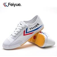 ราคา Feiyue รองเท้ากีฬาสีขาวสำหรับนักเรียนคู่รักชายและหญิงผ้าใบกีฬา Feiyue กรีฑาลำลองย้อนยุคแบบก้าวกระโดด (16932841029)
