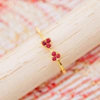 ราคา พร้อมส่ง แหวนพลอยแท้ สีแดงทับทิม ทองคำแท้9K ทอง37 5 9KAR48 (19047361193)