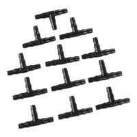 ราคา 100ชิ้นหัวต่อสายยางในสวน1 4 Tข้อศอกข้ามปลั๊กท่อ2ทางสปริงเกอร์ชลประทาน1 4นิ้ว Barb Tee ข้อต่อท่อสำหรับเครื่องอัดน้ำท่อฟิตติ้งสายยางระบบน้ำหยดสำหรับท่อ4Mm 7Mm (9805842497)