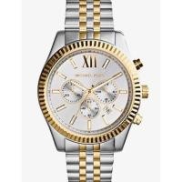 ราคา Michael Kors นาฬิกาข้อมือผู้ชาย รุ่น MK8344 Lexington Chronograph White Dial (18328447136)