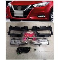ราคา ไฟตัดหมอก LED NISSAN ALMERA ปี 2020 2021 ALMERA SPORTECH 2022 2023 นิสสัน อัลเมร่า (8074159628)