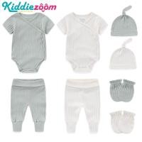 ราคา ชุดเสื้อผ้าเด็ก8ชิ้นสำหรับทารกแรกเกิดชุด0 3เดือนสิ่งจำเป็นจากผ้าฝ้าย100 ทารกแรกเกิด (21197740189)