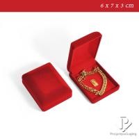 ราคา กล่องกำมะหยี่ กล่องของขวัญใส่เครื่องประดับ กล่องใส่ทอง กล่องใส่เครื่องประดับ ใส่ ต่างหู สร้อย เข็มกลัด เหรียญ พระเครื่อง (17277082060)