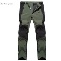 ราคา กางเกงฮาเร็มฤดูหนาวกางเกงนิ่ม Windproof กำมะหยี่กันน้ำข้นกีฬายุทธวิธีเดินป่าตั้งแคมป์กางเกงเดินป่า (16480085661)