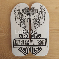 ราคา ช้างดาวแกะลาย รองเท้าแตะแกะสลัก รองเท้าแตะแกะลาย นันยางช้างดาว ลายฮาเล่ ต้องการสีอื่นๆทักแชทค่ะ (16852402782)