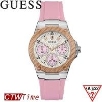 ราคา Guess ZENA นาฬิกาข้อมือผู้หญิง สายยางซิลิโคน รุ่น W1094L4 สีชมพู (1382776728)