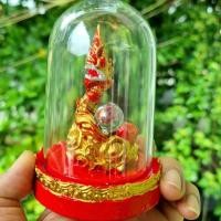 ราคา ครอบแก้ว พญานาค พร้อมลูกแก้ว เสริมโชคลาภ มี 5 สี เขียว ขาว ทอง แดง ดำ บูชาหน้ารถ โต๊ะทำงาน ในร้านค้า หิ้ง ขนาดสูง7 5 ฐาน10 5cm องค์พญานาค4 ซม (9352873975)