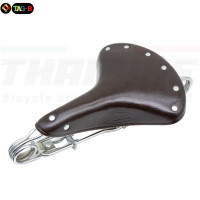 ราคา อานจักรยานโบราณ อานรถสามล้อ แบบหนังแท้ อานเปล SPECIAL (20952682813)