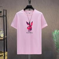 ราคา PLAYBOY 2021 Playboy ฤดูร้อนใหม่ชายเสื้อยืดสบายๆหลวม All Match สั้นเสื้อยืดพิมพ์ลาย (7779077930)