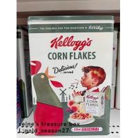 ราคา Kelloggs corn flakes กล่องเหล็ก เคลล็อกส์ อาหารเช้าคอร์นเฟลกส์วินเทจ Metal Box Kelloggs Breakfast Corn Flakes Vintage (21141156362)