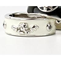 ราคา Three of Luck Ring Open on Museum แหวนเงินแท้ ลงยา ประดับด้วยพลอยเพทาย (17358820718)