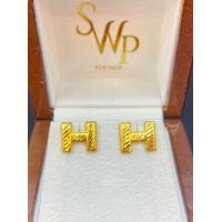 ราคา ต่างหูทองแท้ครึ่งสลึง 1 9 กรัม 34 ลายใหม่เยาวราช ทองคำแท้ 96 5 มีใบรับประกันสินค้า ขายได้ จำนำได้ (12755464396)