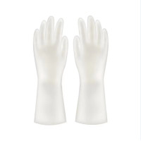 ราคา ถุงมือล้างจานทำความสะอาด ถุงมือยืดหยุ่นกันน้ำ ลาย กวาง ถุงมือยาง ถุงมือกันน้ำ ถุงมือทำความสะอาดเอนกประสงค์ Cleaning Rubber Gloves (12691469574)