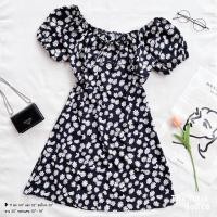 ราคา เดรสดอกเดซี่ สายเดี่ยว แขนตุ๊กตา มีให้เลือกหลายแบบ เกาหลีเวอร์ (17377070583)