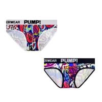 ราคา CMENIN PUMP 2Pcs Ins สไตล์โพลีเอสเตอร์กางเกงในชายเซ็กซี่กางเกงในชายกางเกงชั้นในแห้งเร็วกางเกงในชาย Jockstrap กางเกงในชาย MP223 (18730894064)