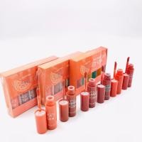 ราคา ลิป เซ็ทลิป ลิปสติก Kiss Beauty เซ็ต 6 แท่ง น่ารักๆ ลิปจุ่ม ลิปสติกชุด เนื้อแมทครีมมี่ (15468028139)