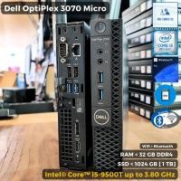 ราคา คอมพิวเตอร์มินิ Dell Optiplex 3070 mini CPU Core i5 9500T MAX 3 7GHz Gen9 Windows11 SSD ต่อ WIFI บลูธูท ได้มี HDMI USED (20292327069)