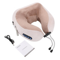 ราคา หมอนนวดคอไฟฟ้า Ergo Massage Neck Pillow หมอนนวดคอไฟฟ้า ไร้สาย สำหรับเดินทาง พกพาง่าย ประหยัดพื้นที่ Electric Neck Massager เครื่องนวด คอ บ่า ไหล่ ห ออฟฟิซซินโดรม หมอนรองคอJOWSUA สำหรับเดินทาง พกพาง่าย