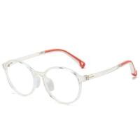 ราคา แว่นตาเด็กป้องกันแสงสีฟ้ากรอบทรงกลม TR90เคสโครงอ่อน (17236179103)