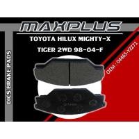 ราคา ผ้าเบรคหน้า TOYOTA HILUX MIGHTY X TIGER 2WD 1998 2004 F รหัส 04465 YZZ71 4x2 (8108146029)