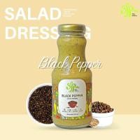 ราคา SFP Salad Dressing Black Pepper น้ำสลัดเพื่อสุขภาพ จาก น้ำมันคาโนล่า 100 มีคุณสมบัติช่วยลดคอเลสเตอรอล สูตรพริกไทยดำ 250ml น้ำสลัด (761944546)