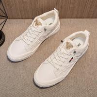 ราคา TOP Original Summer New Medusa Versaces Trendy Mens Set Foot Casual Shoes Korean Version of The Wild Fashion Shoes A Pedal Lazy White Shoes (19617465156)