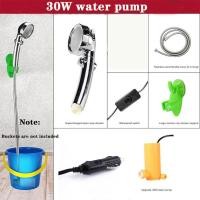 ราคา ฝักบัวอาบน้ำแบบพกพาได้ปั๊มน้ำอาบน้ำมือถือทำความสะอาดกลางแจ้งชนบทอุปกรณ์อาบน้ำพกพาในครัวเรือน (13569334861)