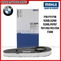 ราคา MAHLE ไส้กรองอากาศ BMWMINI N47 N57 ดีเซล Series 5 F10 รุ่น 520d 2 0 525d 2 0 525d 3 0 F11 F18 525D 530DF07GT F01 F02 F03 F04 730D Air Filter Mann C 51001 C51001 LX3598 (15815073140)