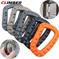 ราคา CLIMBER COD ในสต็อก 5ชิ้น แพ็คคาราบิเนอร์ปีนเขาพลาสติก D Ring พวงกุญแจคลิปโซ่ตะขอตั้งแคมป์หัวเข็มขัดสแนป (12595905403)