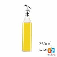 ราคา T Z ขวดแก้วใส่ซอส เกรด A ทรงเหลี่ยม พร้อมจุกซอส ขวดแก้ว ขวดซอส น้ำมันพืช น้ำส้มสายชู น้ำมันมะกอก ไซรัป Condiment bottles (12550671465)