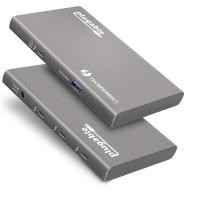 ราคา Plugable USB4 Hub 5 in 1 Thunderbolt 4 Hub with 60W Charging Single 8K or Dual 4K Display Compatible with USB4 Thunderbolt 4 3 Macs and USB4 Thunderbolt 4 Windows 1x USB C to HDMI Adapter (19117966567