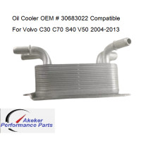 ราคา Oil Cooler OEM 30683022 Compatible For Volvo C30 C70 S40 V50 2004 2013 (15149001812)