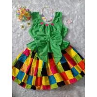 ราคา ชุดแหยม ชุดย้อนยุค ชุดสงกรานต์ ชุดเด็กย้อนยุค ชุดคอกระเช้า ชุดเด็ก (17555713864)