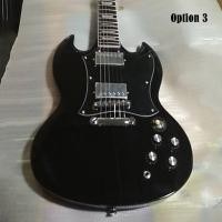 ราคา Gibson Guitar Store สีดำ ขาว ไวน์แดง สีที่กำหนดเอง SG กีตาร์ไฟฟ้า (15883048064)
