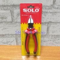 ราคา คีมตัด 6 นิ้ว คีมปอกสายไฟ SOLO 5536H 6 (562180180)